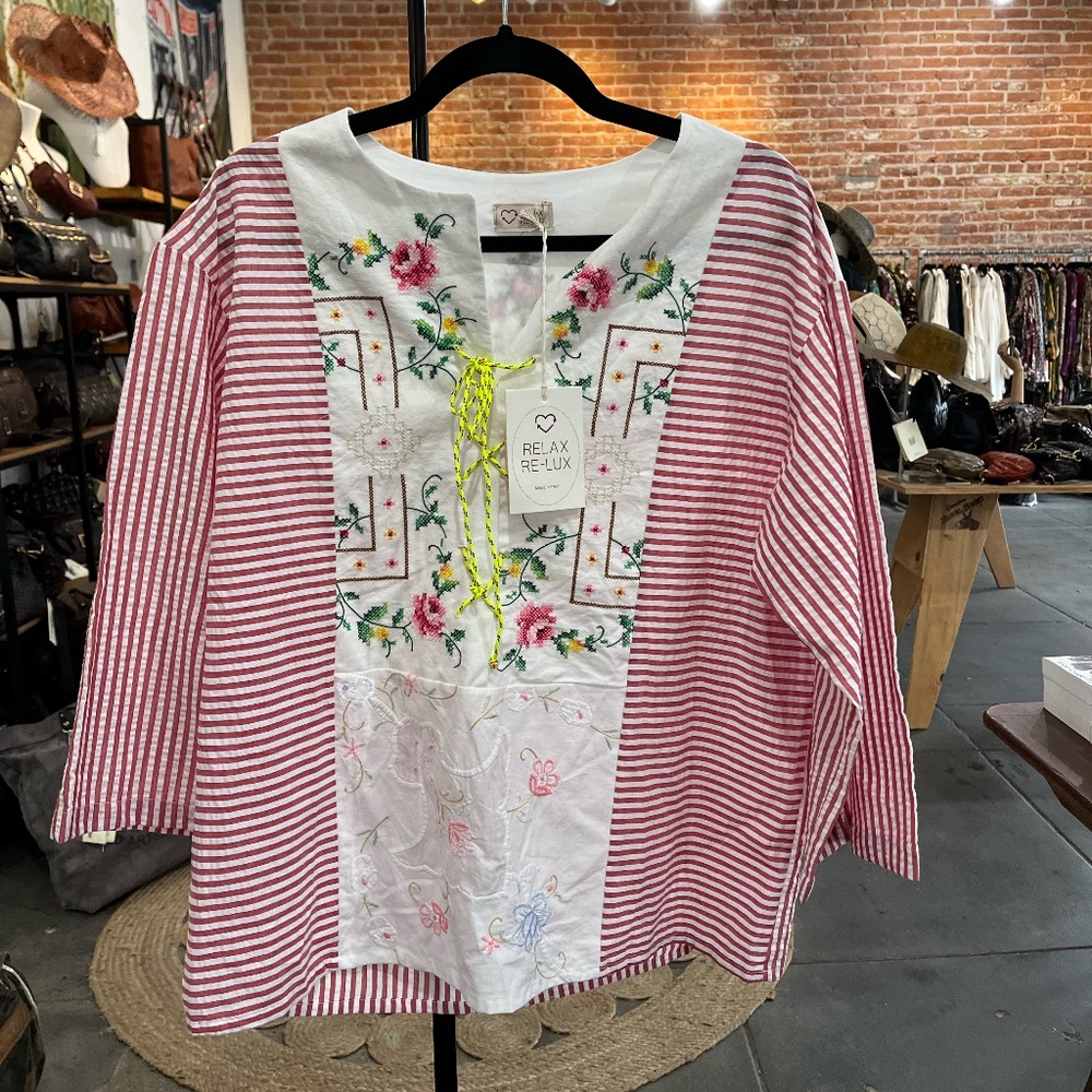 Embroidered Relax Re-Lux Shirt